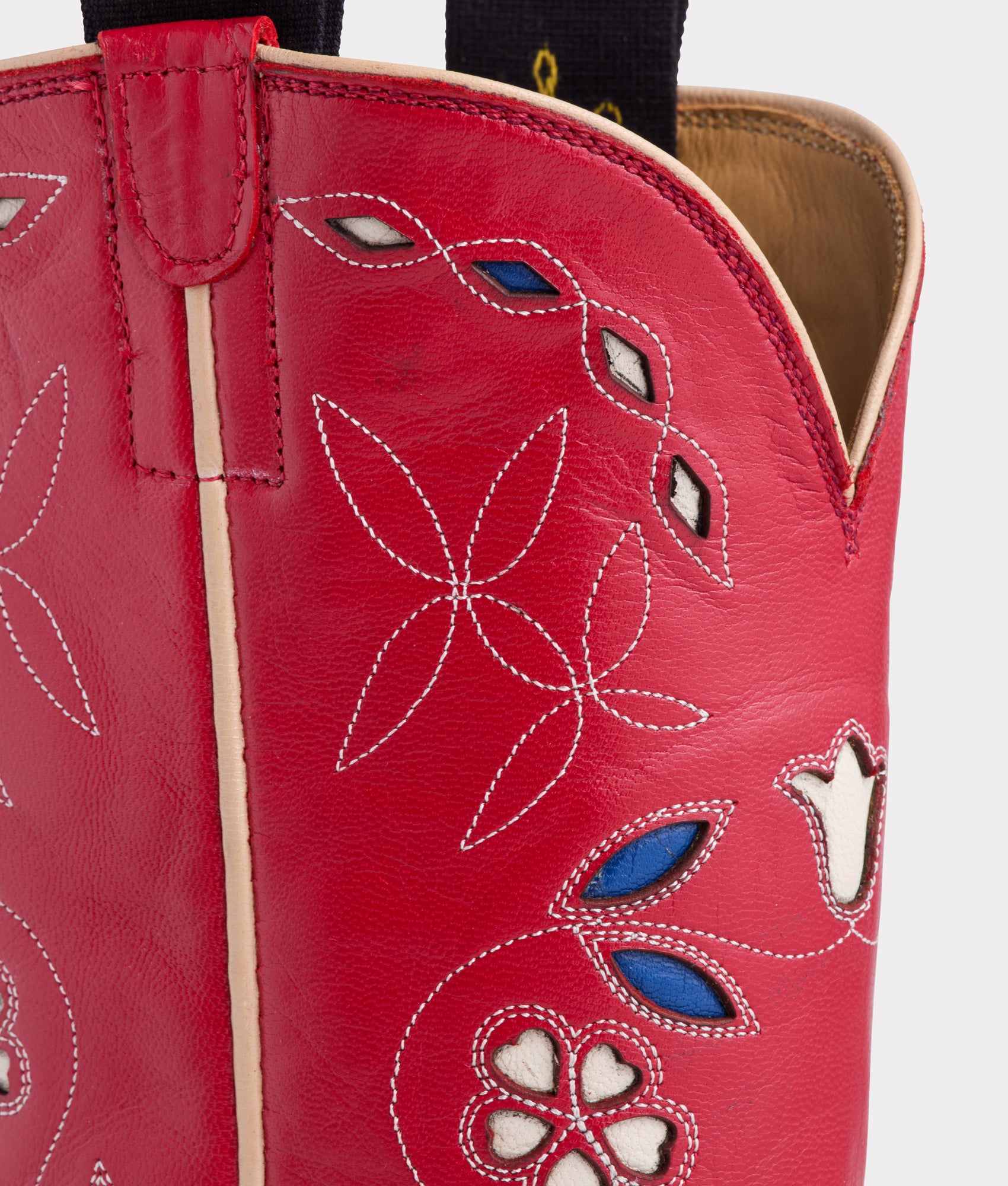 Little Reata Red Leather Dog Collar - Durable & Stylish for Small to Medium Dogs - Perfect for Daily Walks, Training & Outdoor Adventures