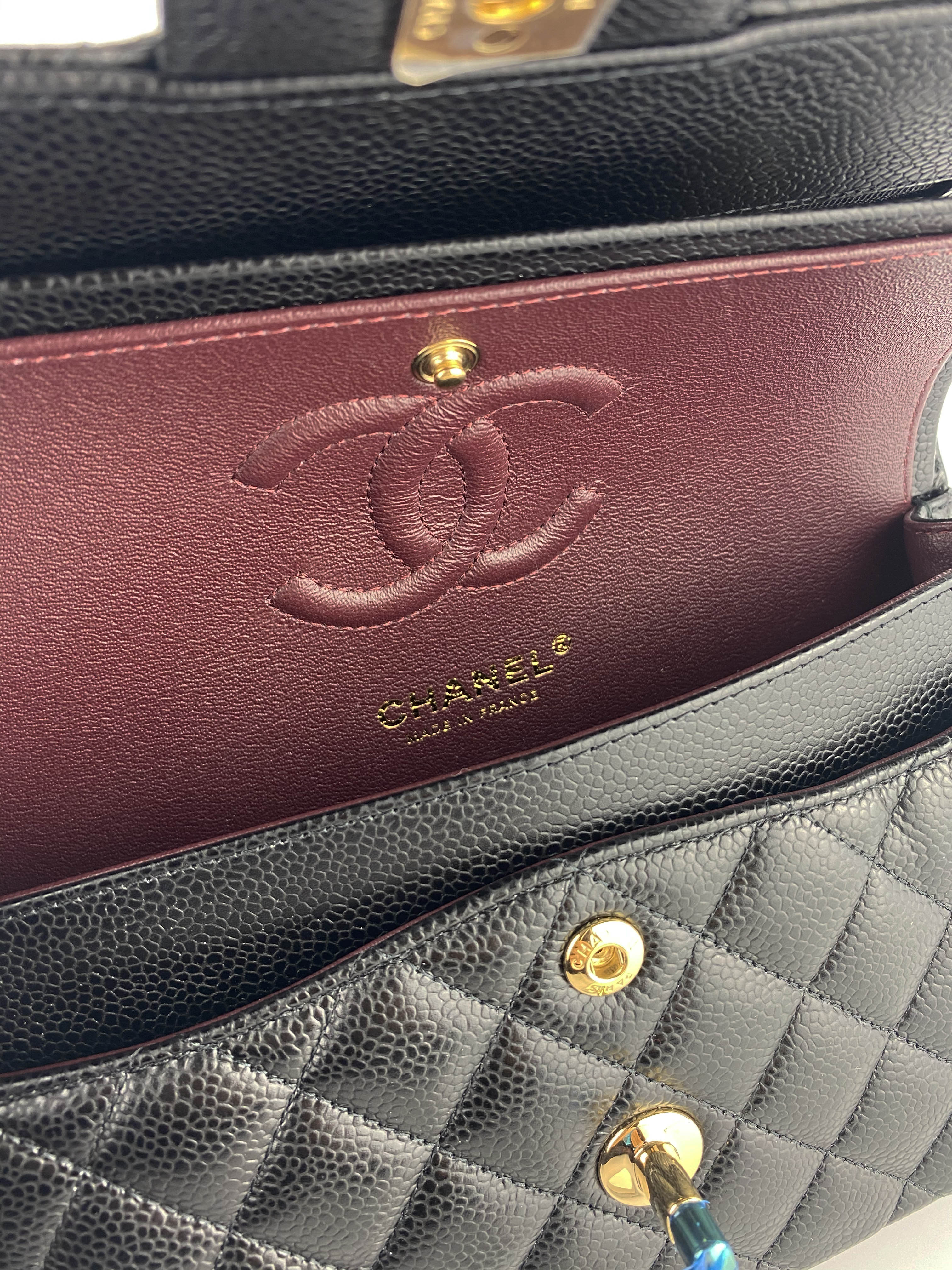 Chanel Black Small Classic Flap Bag - Timeless Luxury Handbag for Women | Perfect for Evening Events, Date Nights & Special Occasions