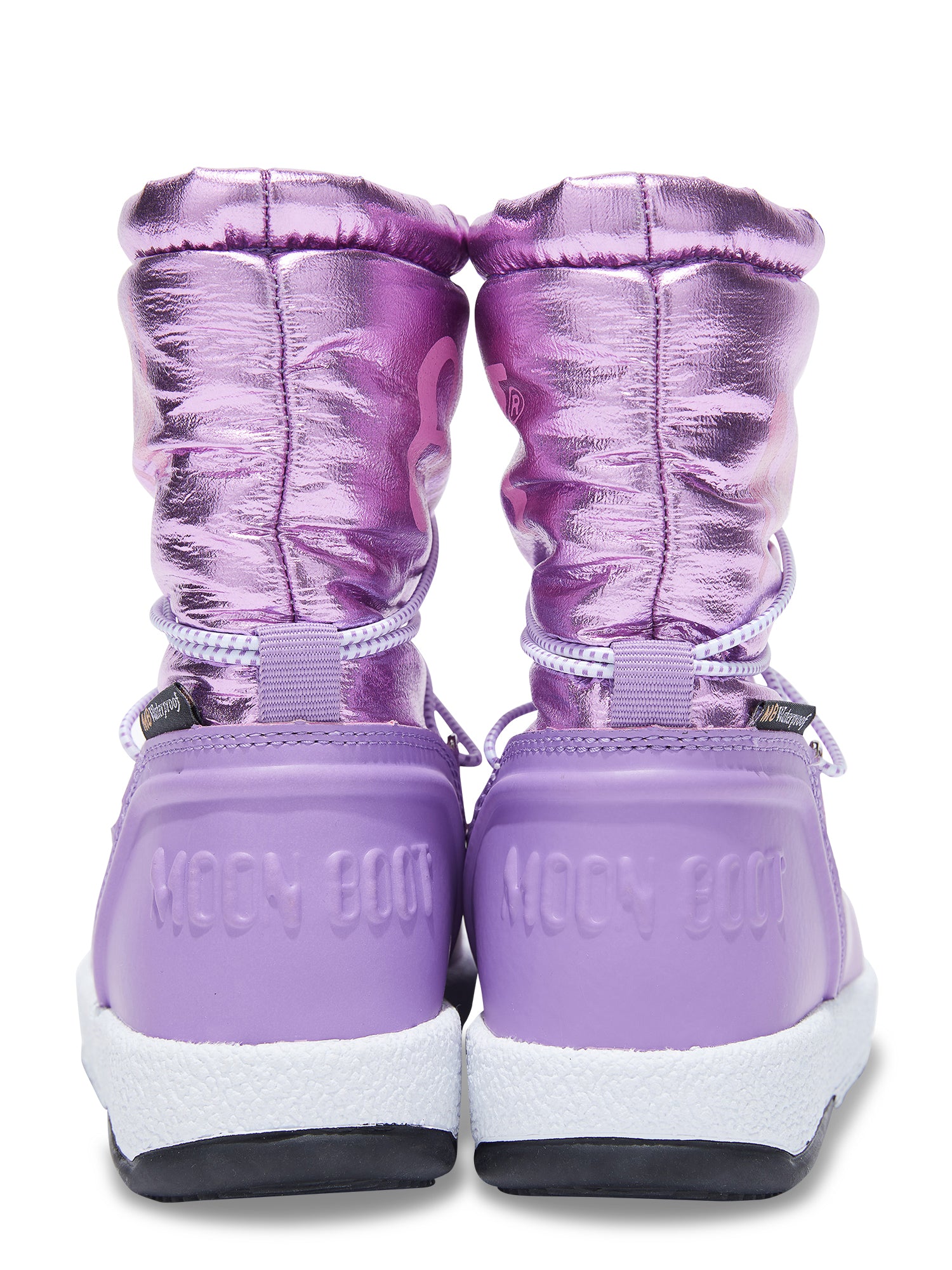 Junior Icon Metal Moon Boot - Stylish Winter Snow Boots for Kids & Teens - Waterproof & Warm for Outdoor Play, Snowboarding, and Cold Weather Adventures