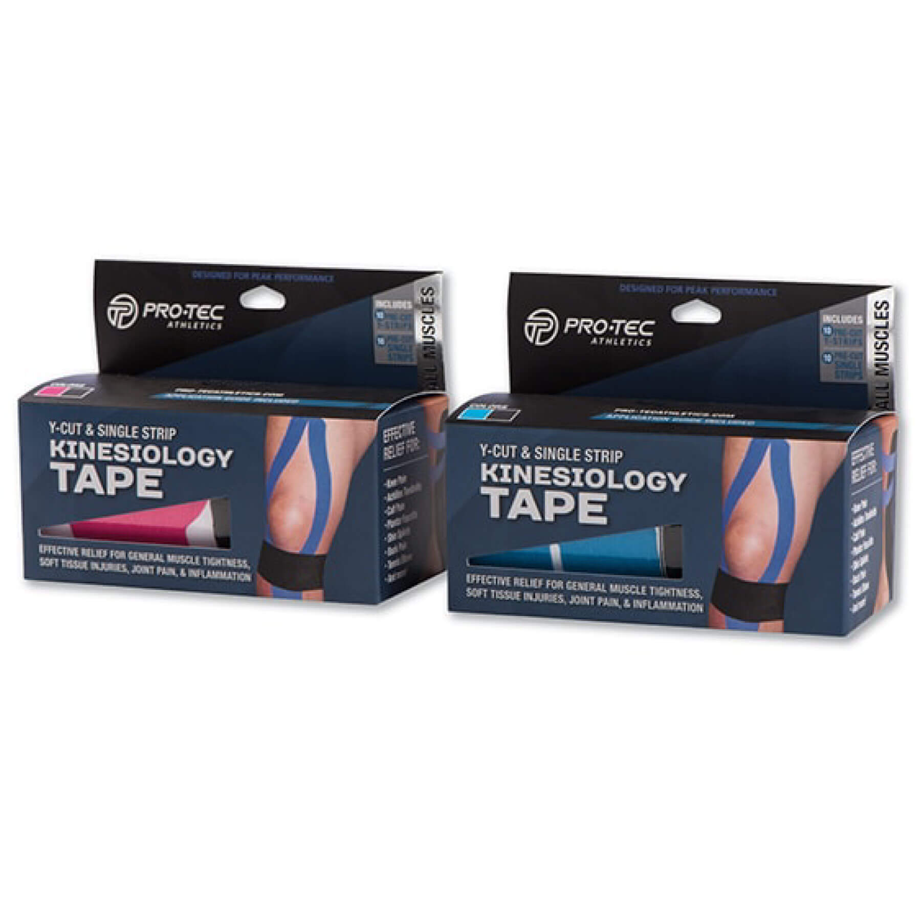 Pre-Cut Y & I Strip Kinesiology Tape – Muscle Support & Pain Relief for Athletes, Fitness & Recovery – Ideal for Sports, Workouts & Physical Therapy