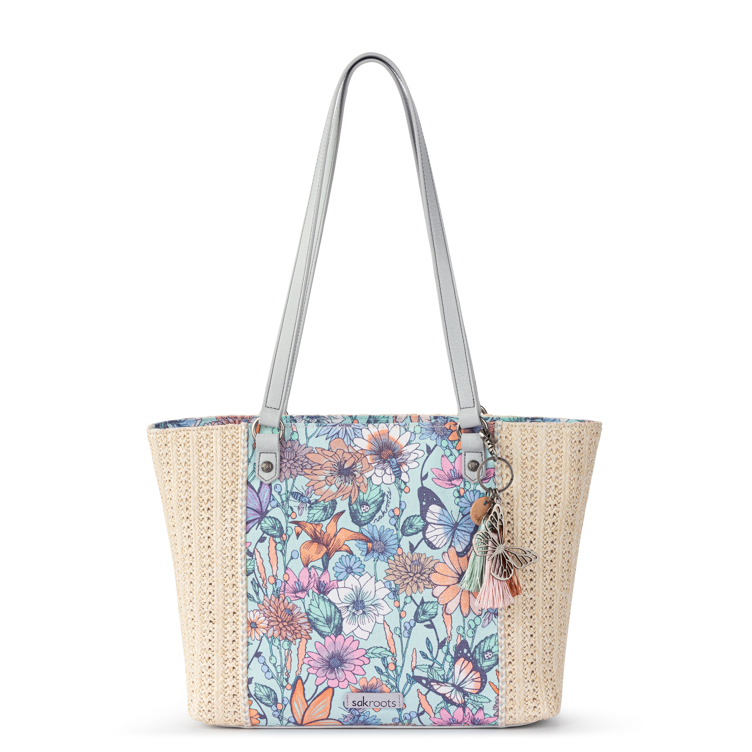 Stylish Metro Tote Bag for Women - Large Durable Canvas Shopping Tote with Long Handles - Perfect for Grocery Shopping, Beach Trips, Work & Travel