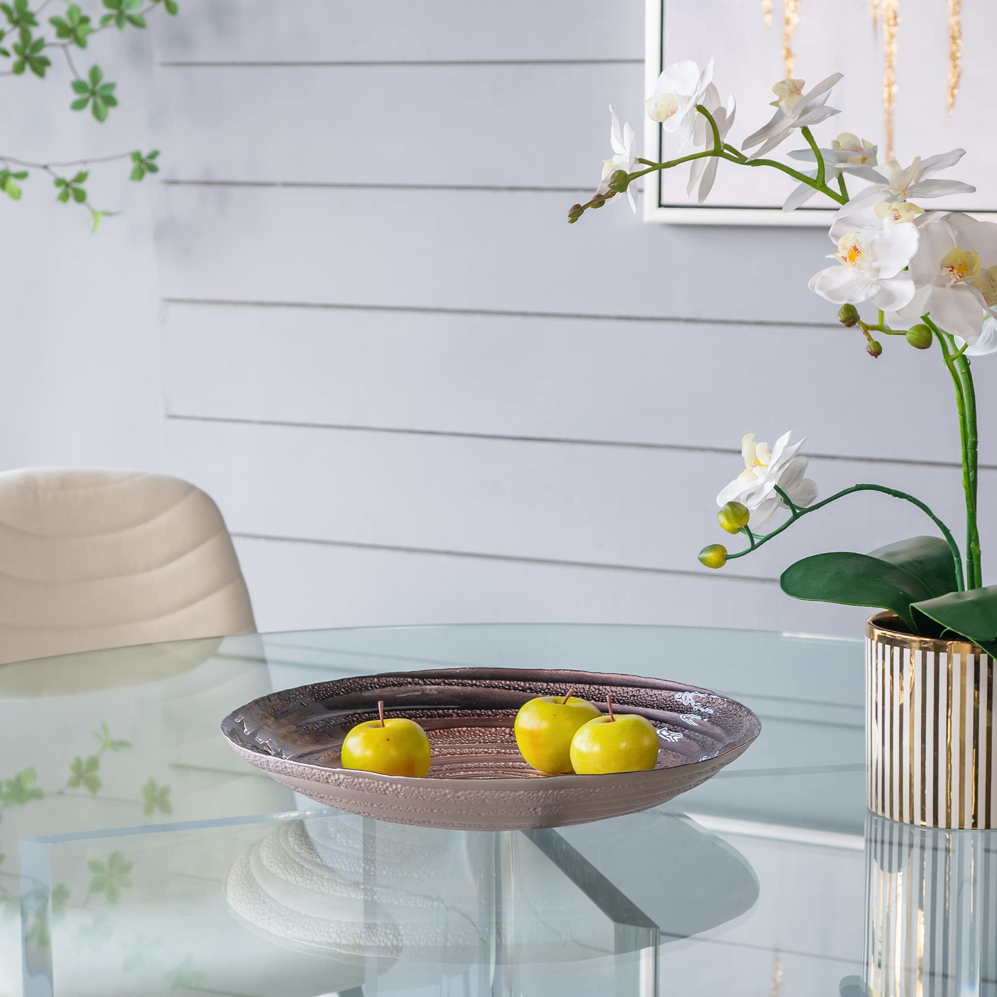 A&B Home Concentric Charger Plate - 16