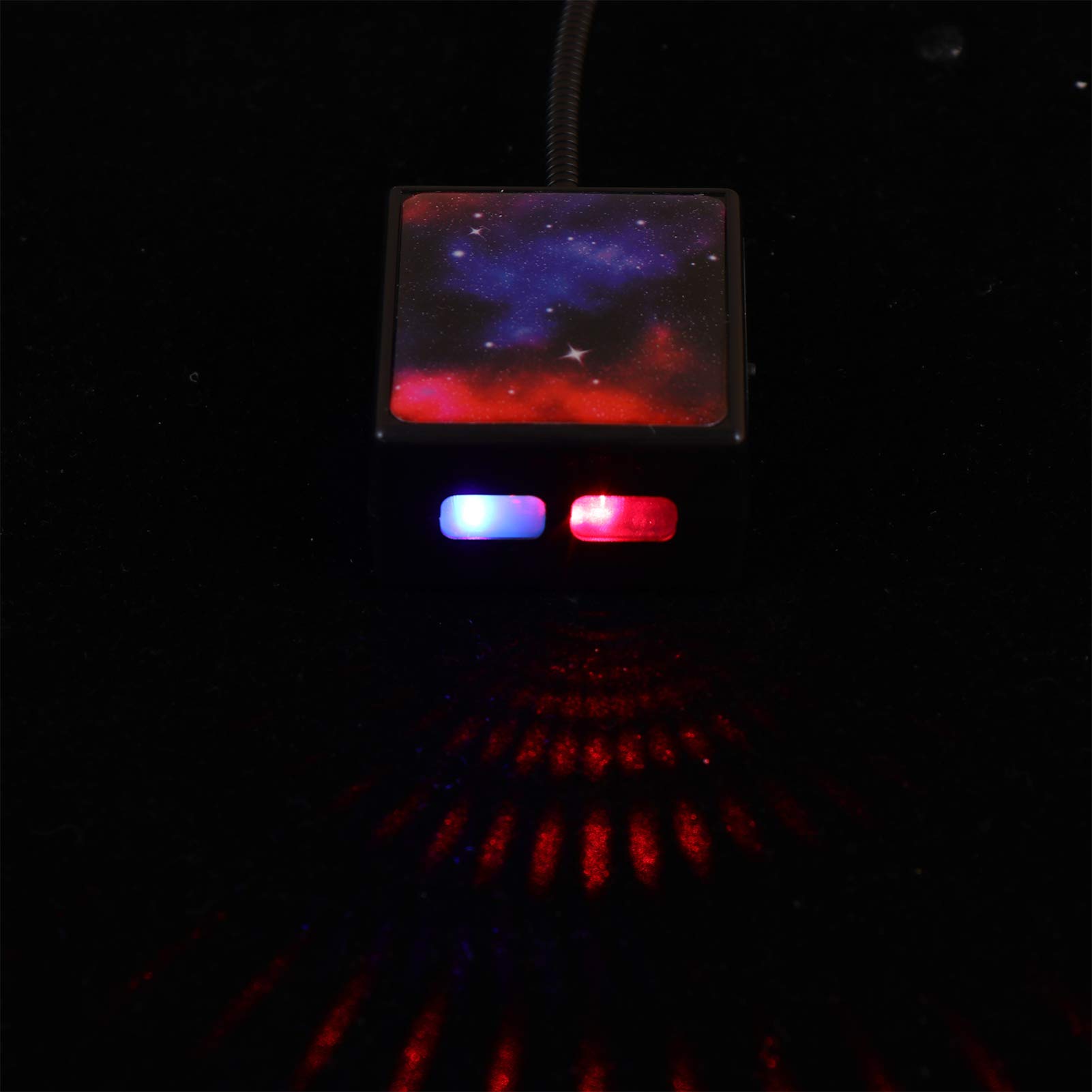 Wakauto USB Star Projector Night Light - Auto Roof Star Projector with Adjustable Brightness for Bedroom, Car, Party & Ceiling Decor | Perfect for Romantic Ambiance, Kids Room & Relaxation