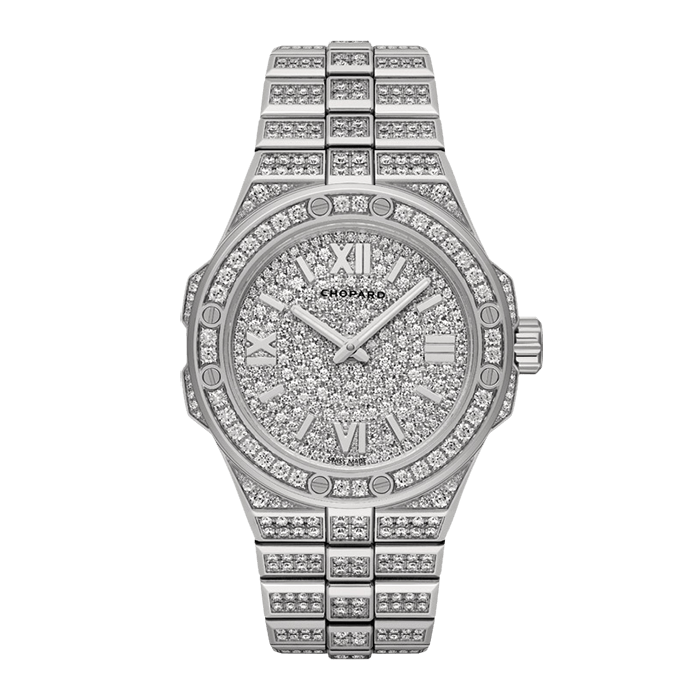 Chopard Alpine Eagle 18K Rose Gold & Diamond Luxury Unisex Watch for Men & Women - Perfect for Business, Gala Events & Luxury Gift Giving
