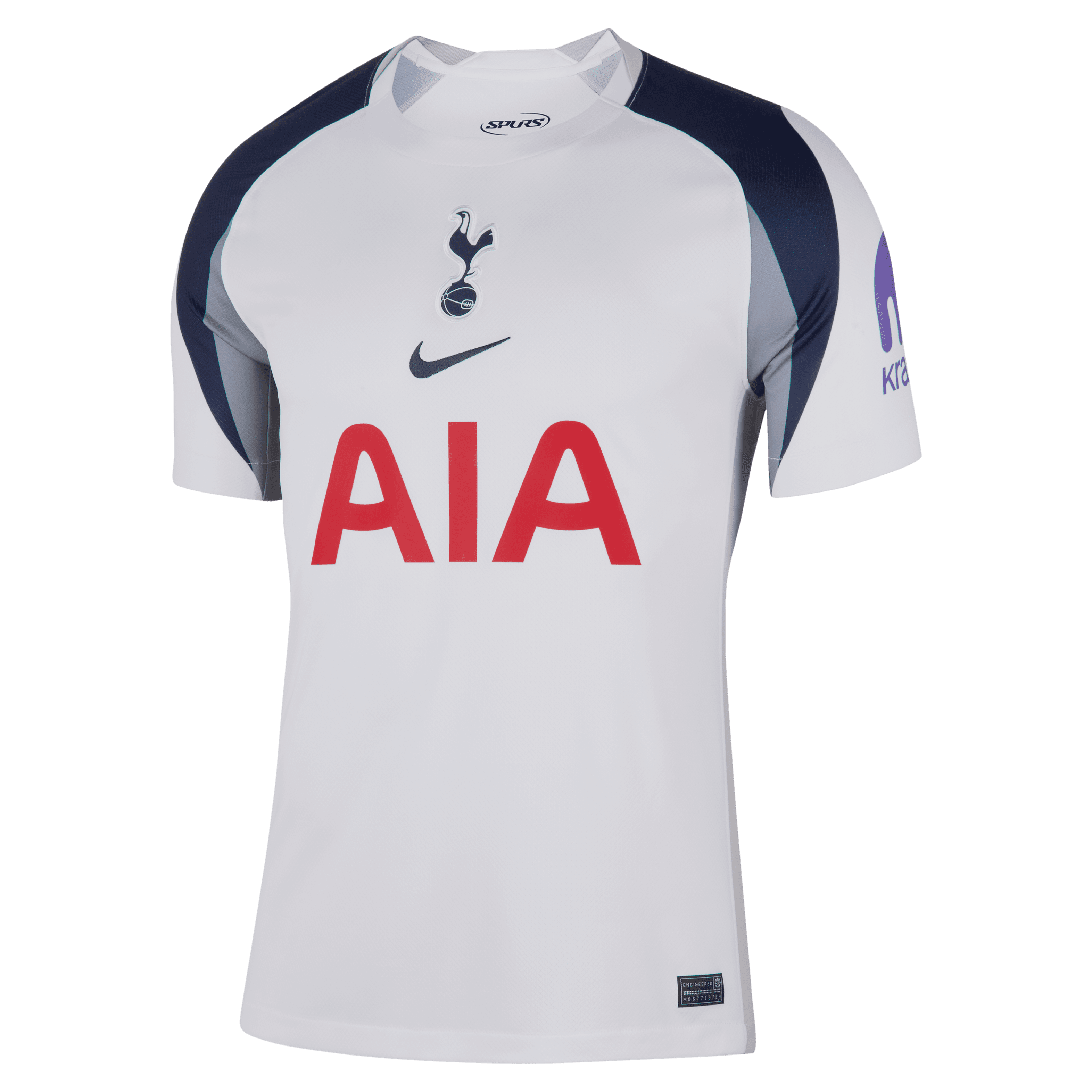 Tottenham Hotspur 2025/26 Authentic Home Jersey for Adults - Official Stadium Football Shirt for Fans & Players - Perfect for Match Days & Sports Events