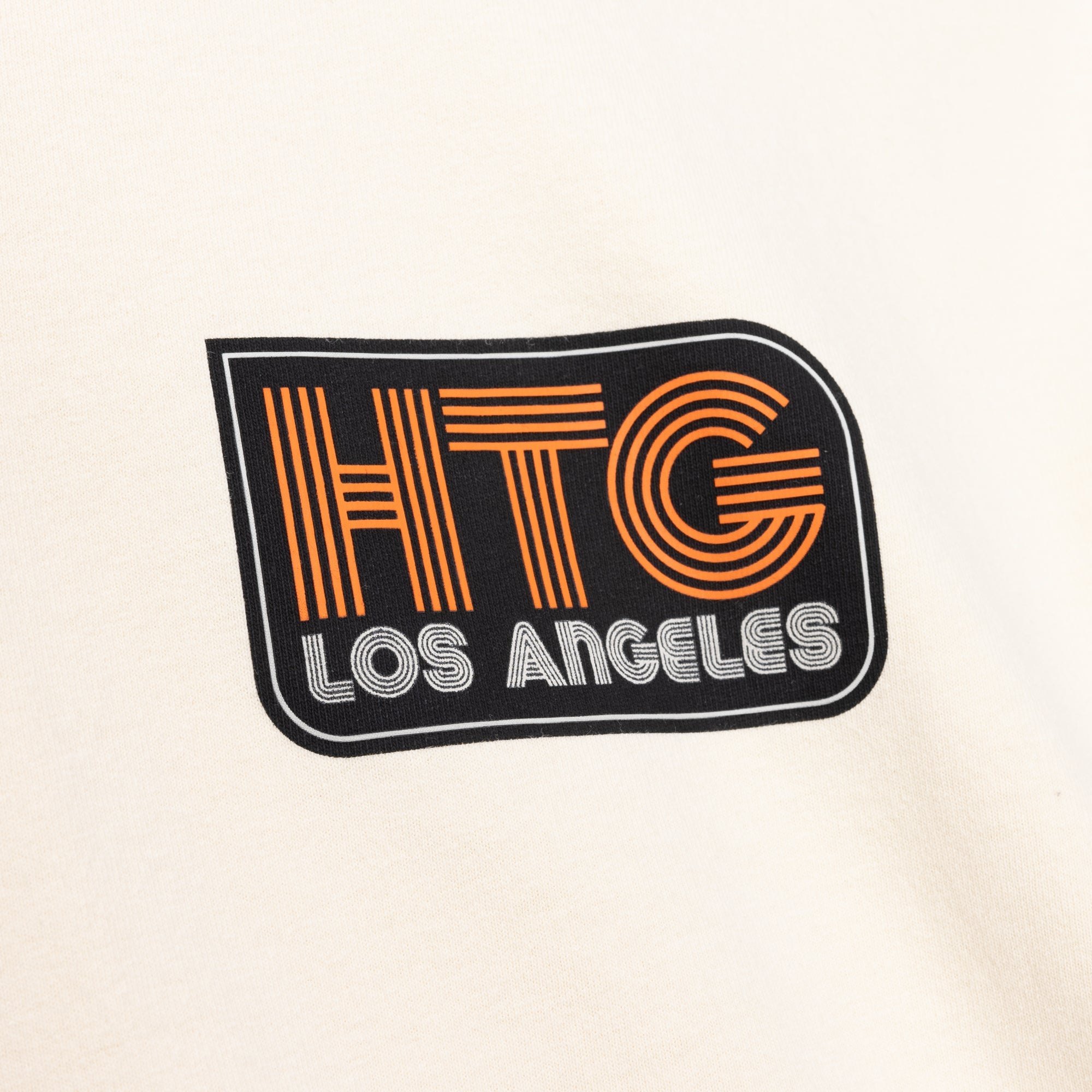 HONOR THE GIFT HTG® Los Angeles Short Sleeve T-Shirt in Bone - Casual Streetwear for Men & Women | Perfect for Everyday Wear, Urban Fashion, and LA Street Style
