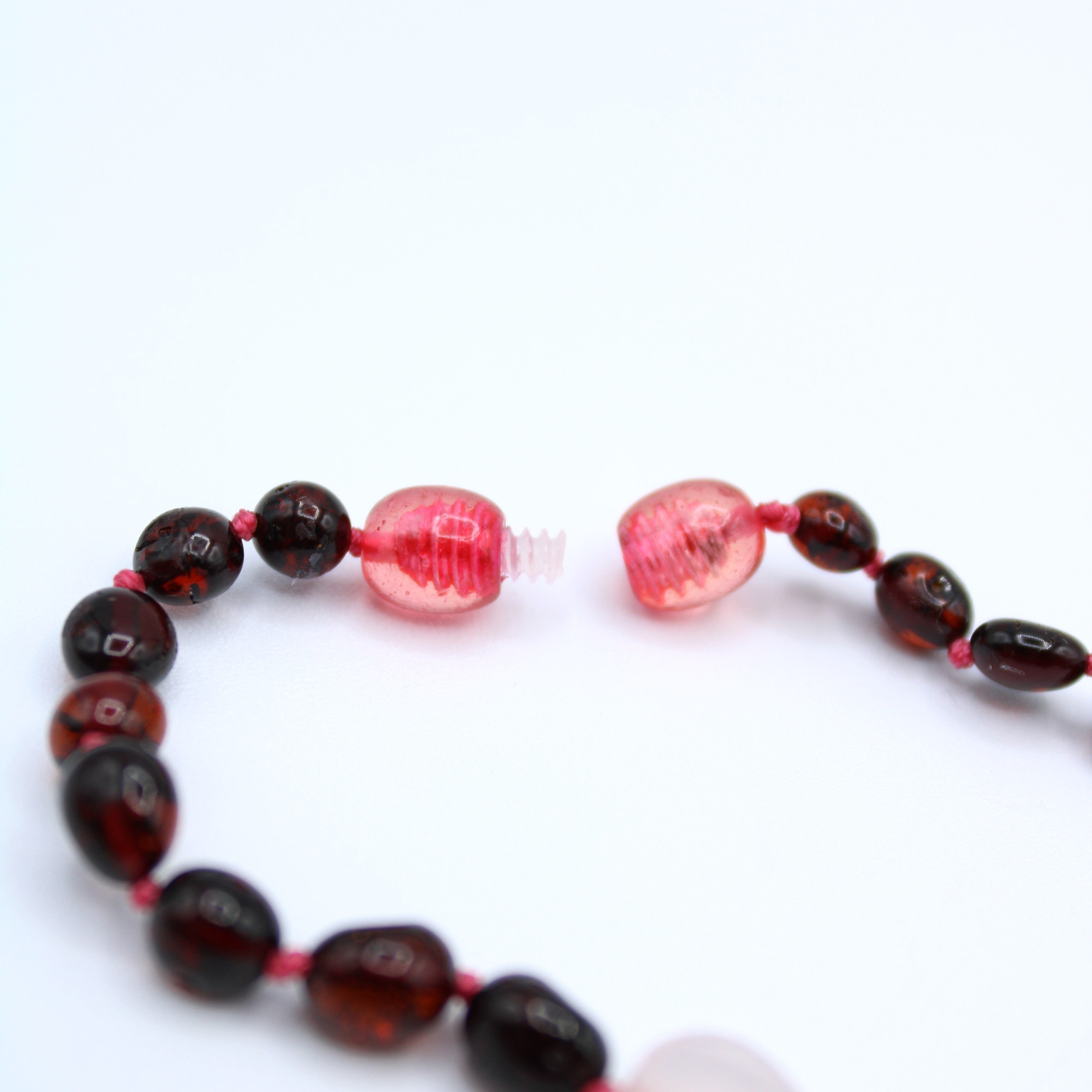 Natural Baltic Amber Teething Necklace for Babies – Safe & Soothing Relief for Teething Pain – Perfect for Infants & Toddlers – Ideal for Home, Travel & Daycare Use