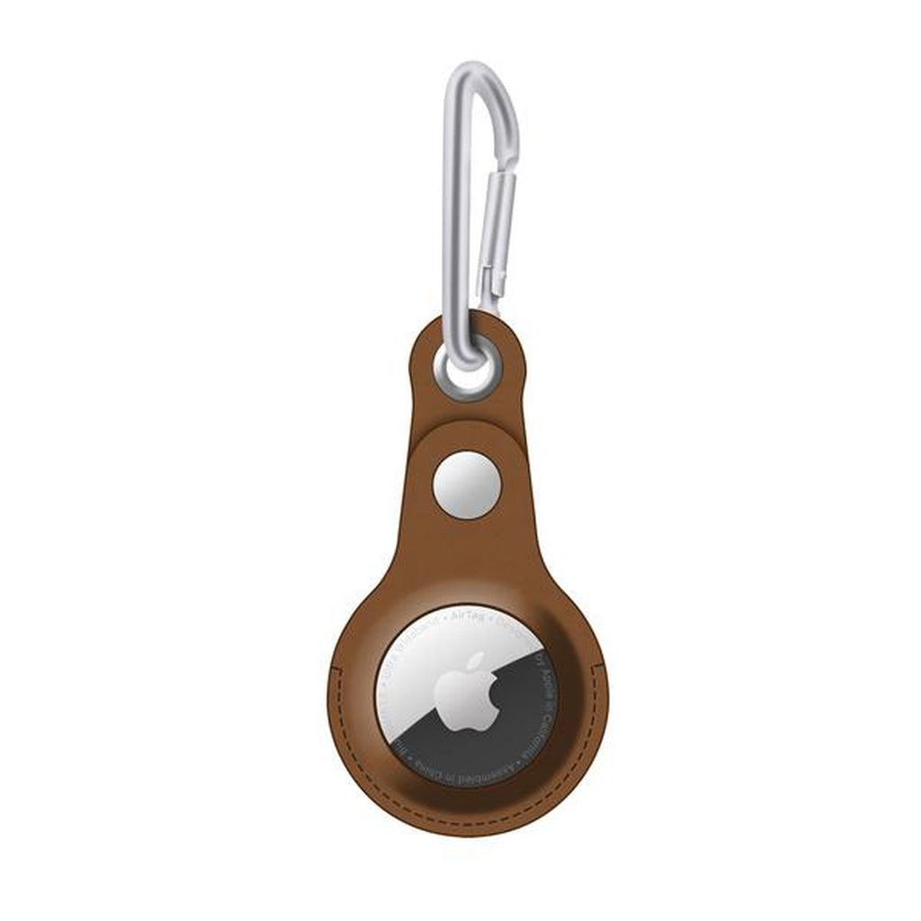 Apple AirTag Holder - Vegan Leather Case for Wallet, Keys & Backpack | Anti-Loss Tracker Accessory for iPhone | Stylish & Durable Everyday Use