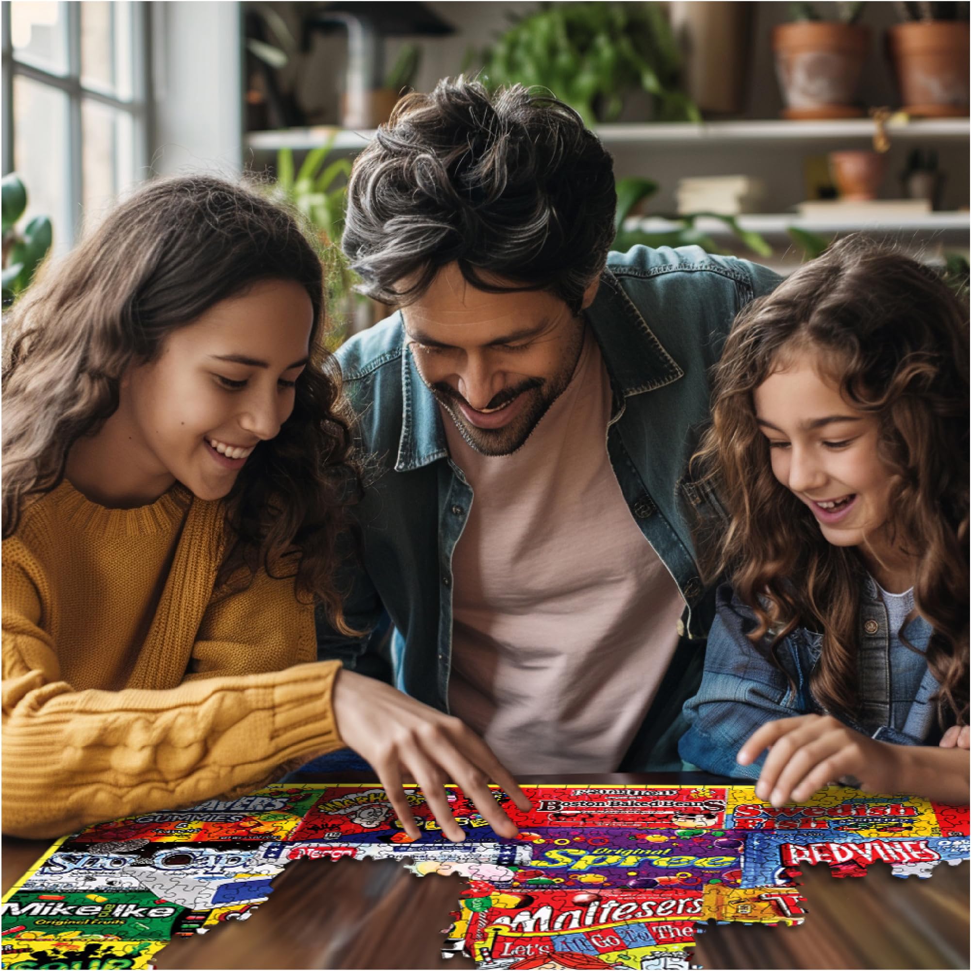 White Mountain Movie Snacks 1000 Piece Jigsaw Puzzle - Fun Collage Puzzle for Adults & Family Game Night - Perfect for Movie Nights, Birthday Gifts & Relaxation