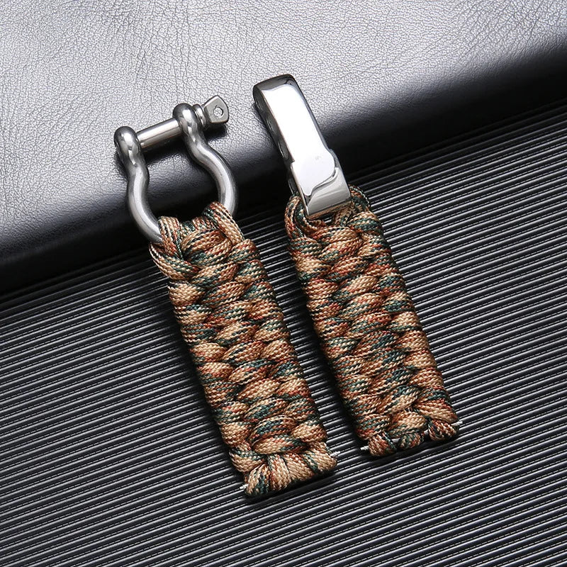 Survival Paracord Rope - 550lb Braided Nylon Bands for Camping, Hiking & Emergency Preparedness | Outdoor Gear & Tactical Accessories
