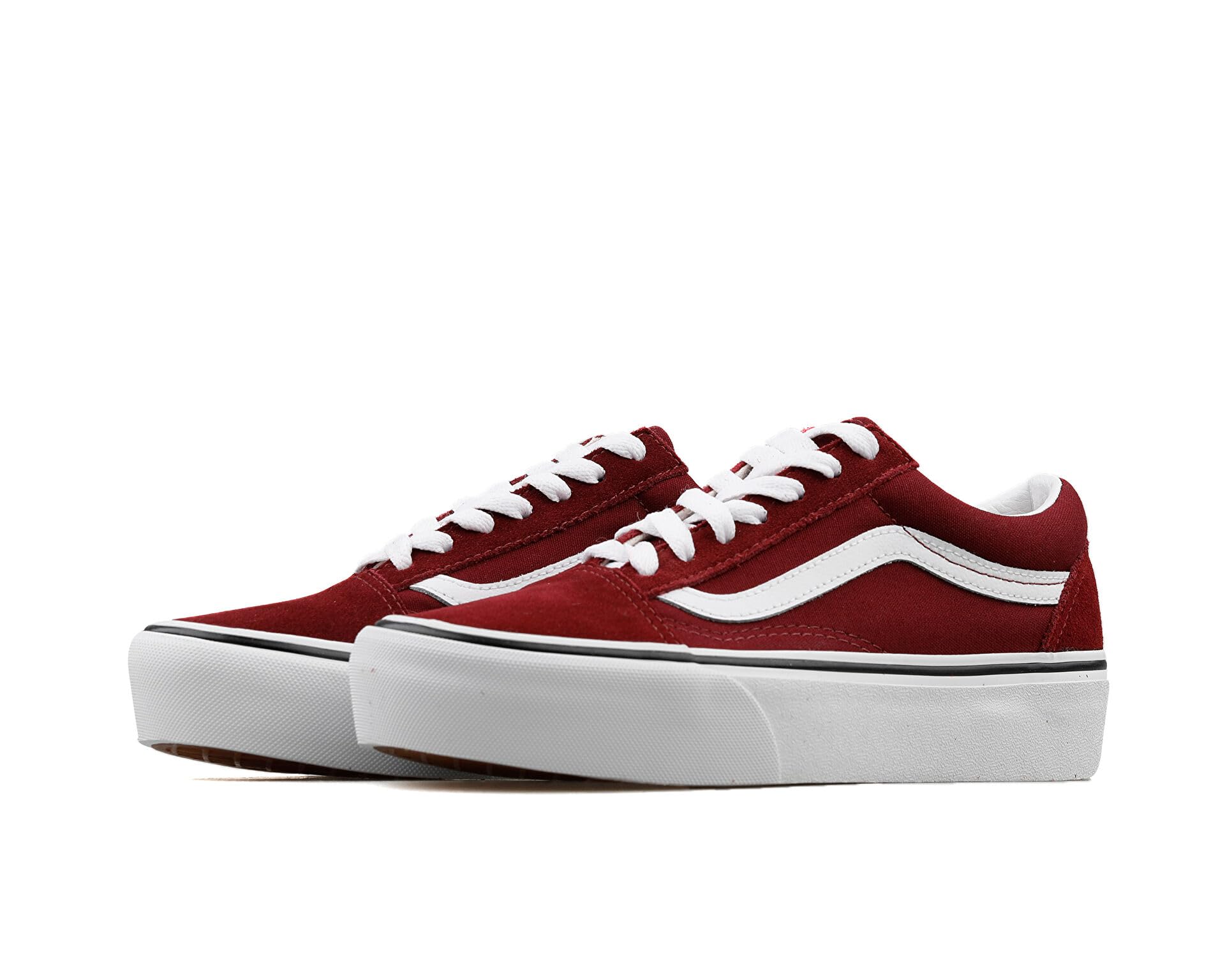 Vans Old Skool Platform Sneakers for Women - Classic Skate Shoes with Cushioned Comfort | Perfect for Casual Wear, Street Style & Skateboarding