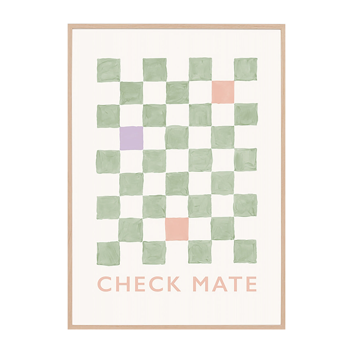 Check Mate Pistachio Print - Stylish and Trendy Graphic T-Shirt for Men & Women | Perfect for Casual Wear, Street Fashion, and Everyday Outfits