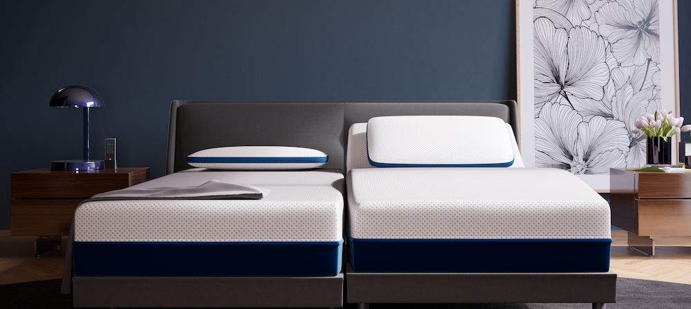 Split California King Sheet Set (5Pc) - 100% Egyptian Cotton 800 Thread Count Adjustable Bed Sheets with 18
