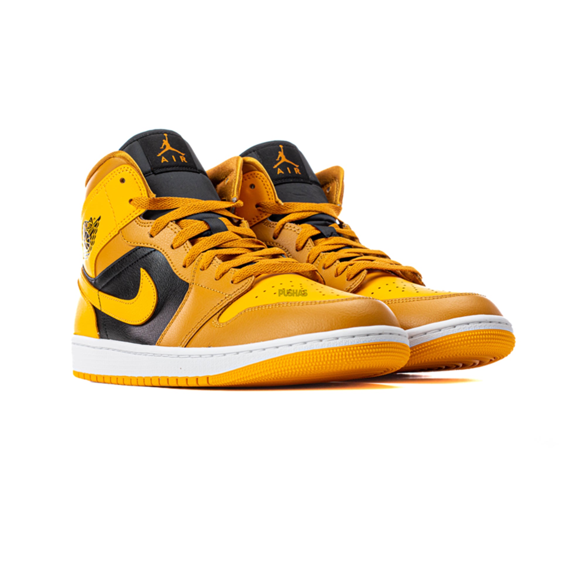 Air Jordan 1 Mid 'Chutney Taxi' Women's Basketball Shoes (2022) - Retro Sneakers for Casual Wear & Street Fashion