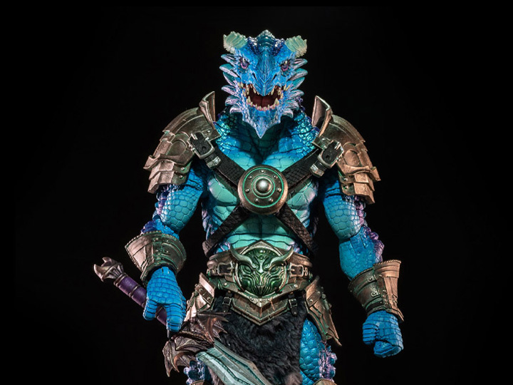 Mythic Legions 1/12 Scale 6-inch Poxxus Aracagorr Action Figure by Four Horsemen Studios - Collectible Fantasy Warrior for Display & Role-Playing Scenes
