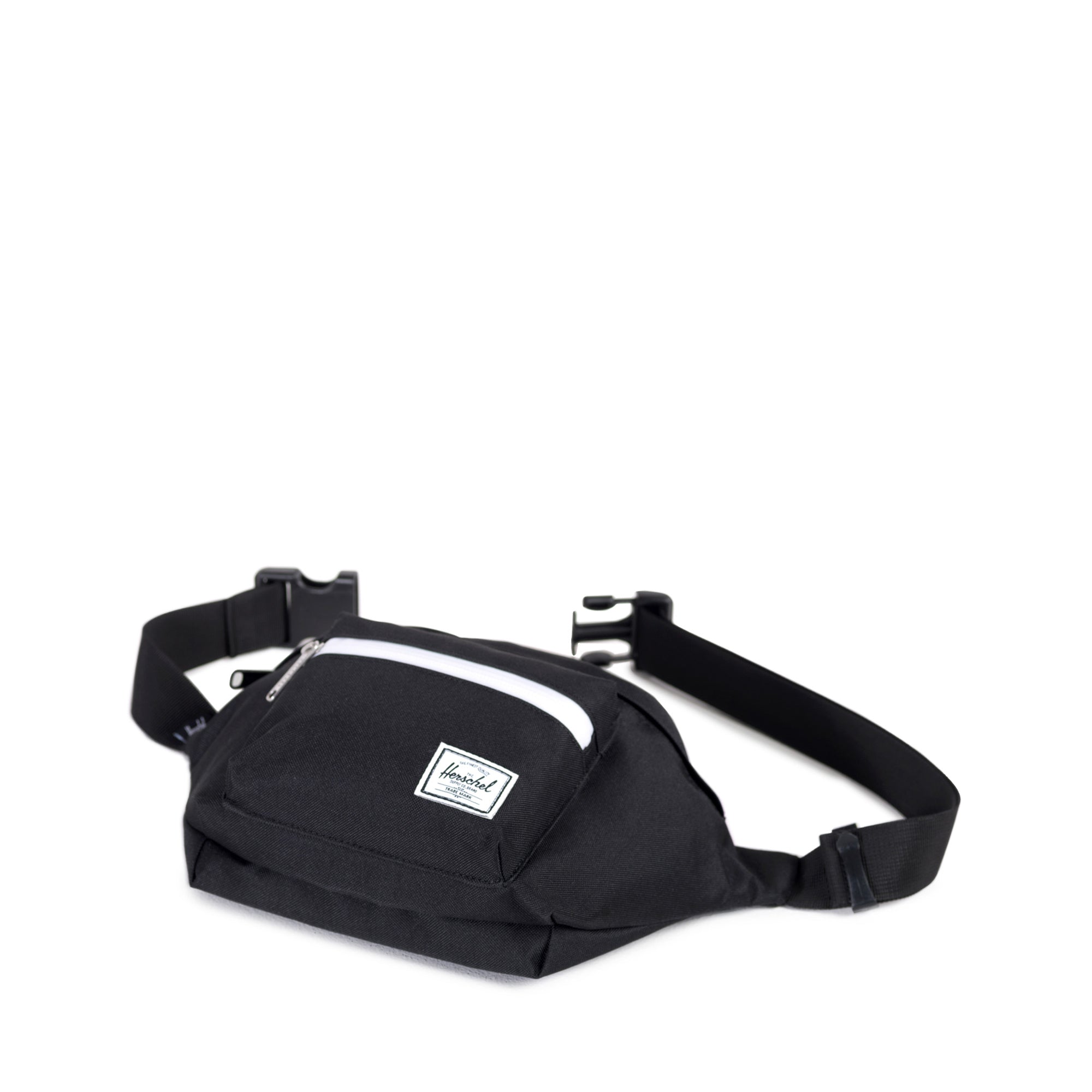 Herschel Seventeen Hip Pack Waist Bag - Black - Stylish & Durable for Travel, Hiking & Everyday Use