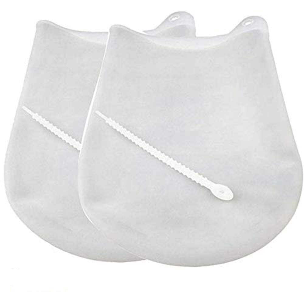Non-Toxic Silicone Kneading Dough Bag - Reusable Dough Mixer & Flour Storage Bag for Baking - Keep Hands Clean - Kitchen Essentials (2 Pack) - Perfect for Bread, Pizza & Pastry Making