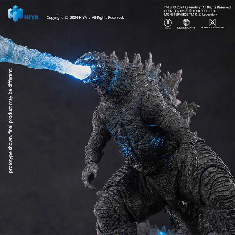 Pre-Order Hiya 7-Inch 18cm Godzilla vs Kong Heat Ray Godzilla Action Figure - Exquisite Collectible for Movie Fans & Display