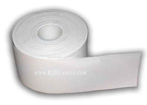 6 Rolls Continuous Thermal Paper Rolls for POS, Receipt, Label Printers - Perfect for Retail, Shipping & Barcode Printing