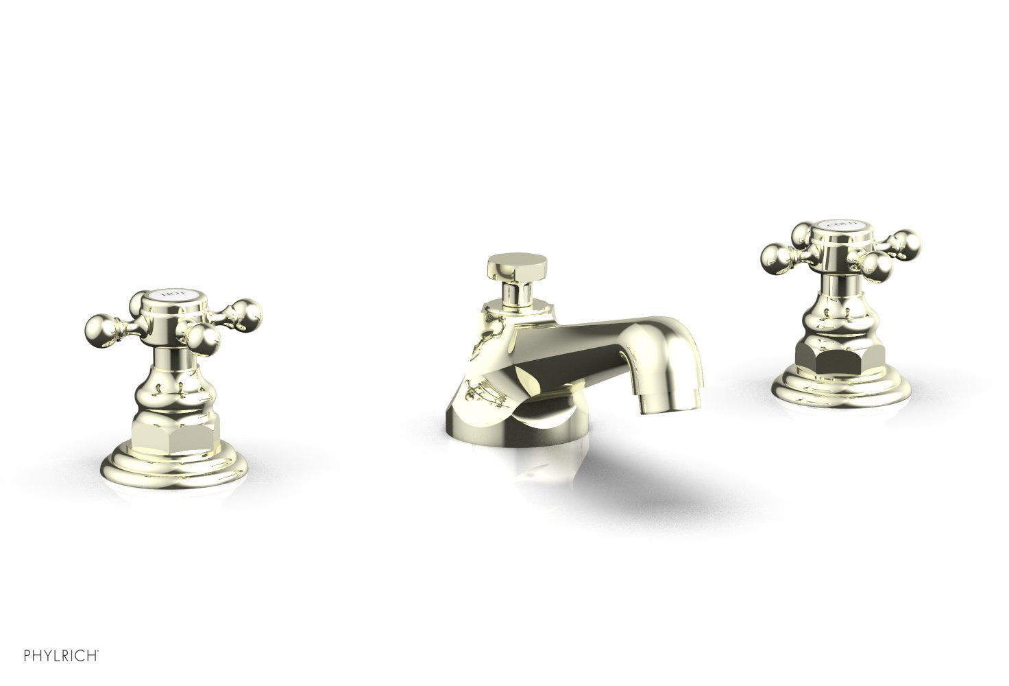 HEX TRADITIONAL Widespread Bathroom Faucet 500 01 - Perfect for Modern Vanities & Luxury Home Renovations