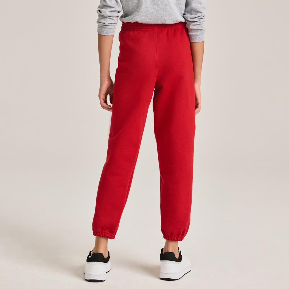 Soffe Big Boys' Sweatpants - Comfortable Fleece-Lined Jogger Pants for Active Kids | Perfect for School, Sports & Playtime