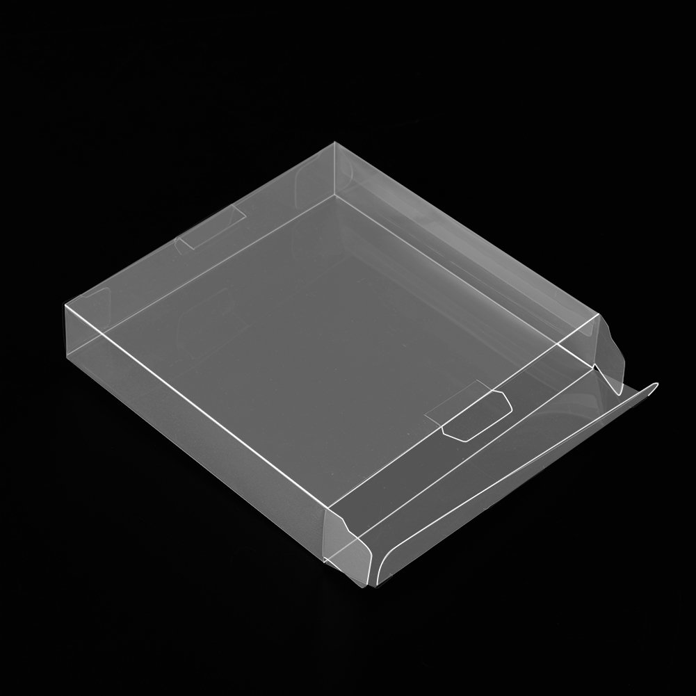 10Pcs Clear Scratch-Resistant Plastic Game Card Storage Cases for Game Boy & GBA - Protective Cartridge Holders for Nintendo DS, Switch Games - Perfect for Collectors & Travel Organization