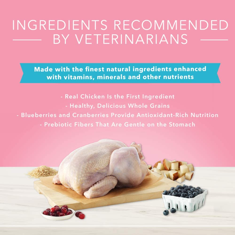 BLUE True Solutions Digestive Care Dry Dog Food - High Protein Grain Free Formula for Sensitive Stomachs - Perfect for Adult Dogs with Digestive Issues | Ideal for Daily Meals & Digestive Health Support