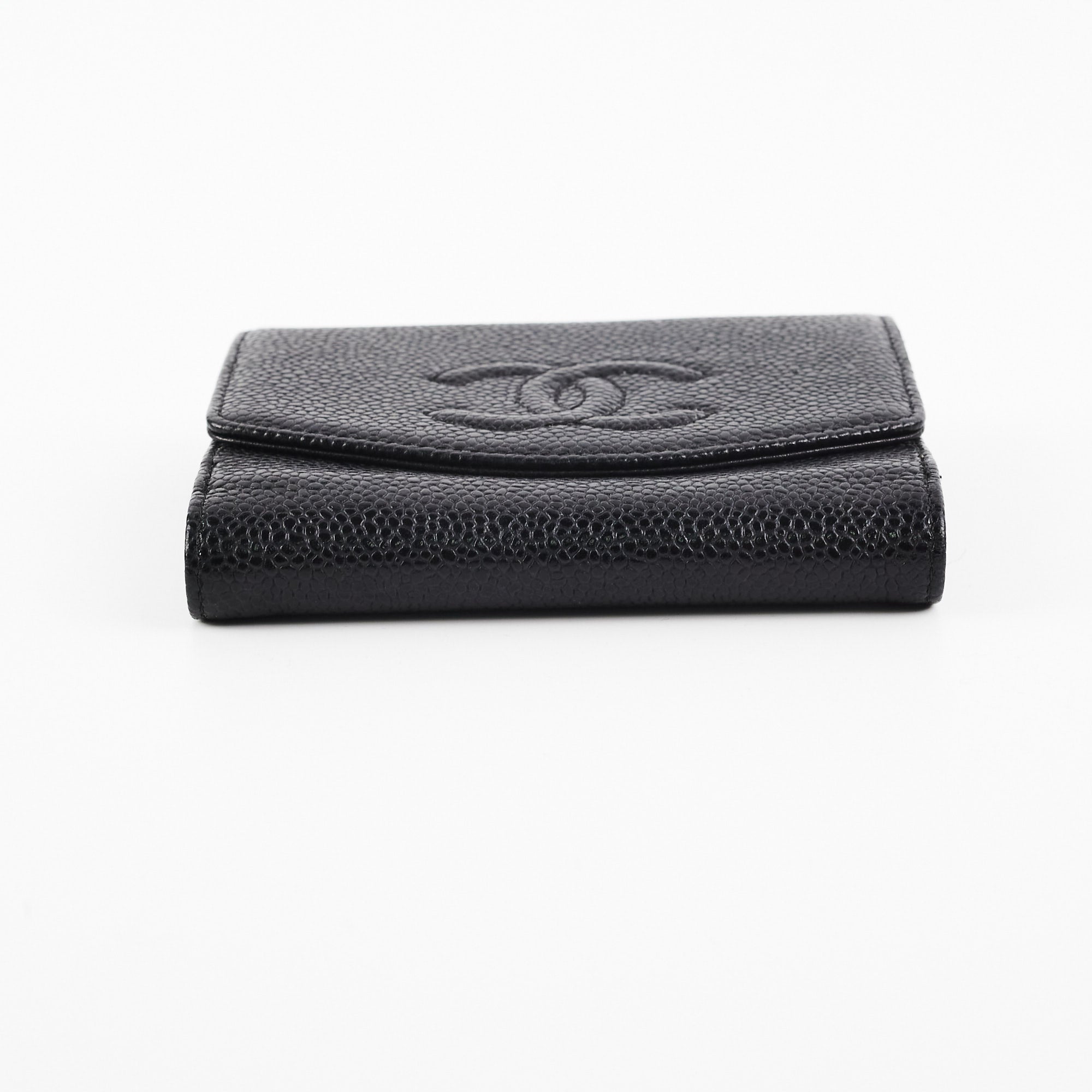 Chanel Caviar Timeless Wallet Black - Luxury Leather Wallet for Women - Perfect for Everyday Use & Special Occasions