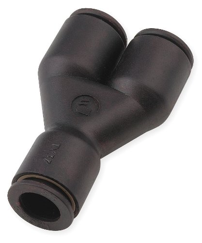 1/8 Inch Union Y Fitting - High-Quality Brass Plumbing Connector for Water, Gas & Air Lines | Perfect for DIY Plumbing, HVAC & Industrial Applications