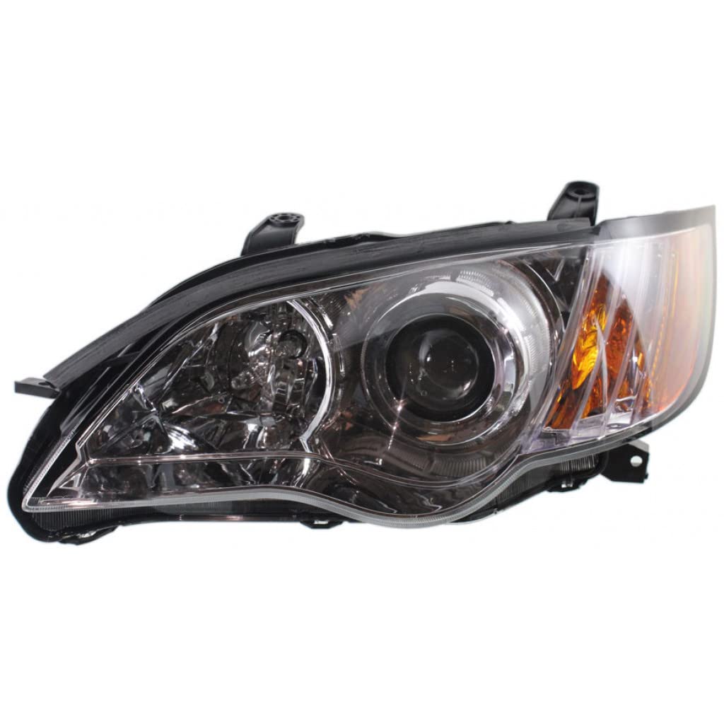 2008-2009 Subaru Legacy Driver Side Headlight Assembly with Bulbs - CAPA Certified (Part# SU2502130) | Direct Fit Replacement for Improved Night Visibility | Perfect for Daily Commuting & Road Trips