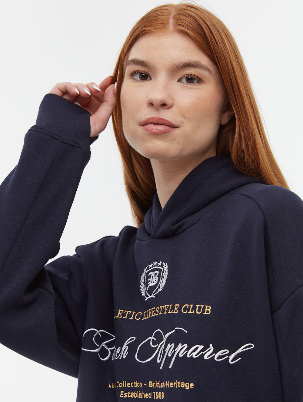 Contessa Script Graphic Oversized Hoodie for Women - Soft & Comfortable Pullover Sweatshirt - Perfect for Casual Wear, Loungewear & Street Style Fashion