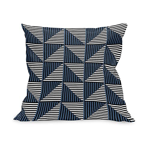 Dark Blue Black White