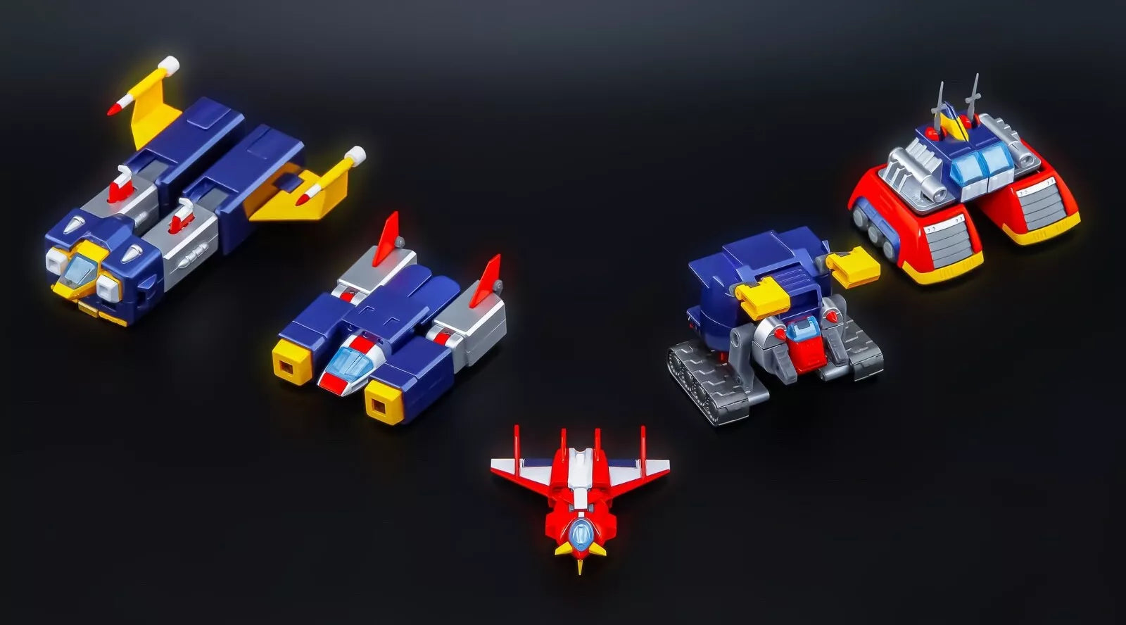 Voltes V Action Figure - Mini Fully Painted Collectible Toy for Anime Fans | Perfect for Display, Gifts & Anime Collections