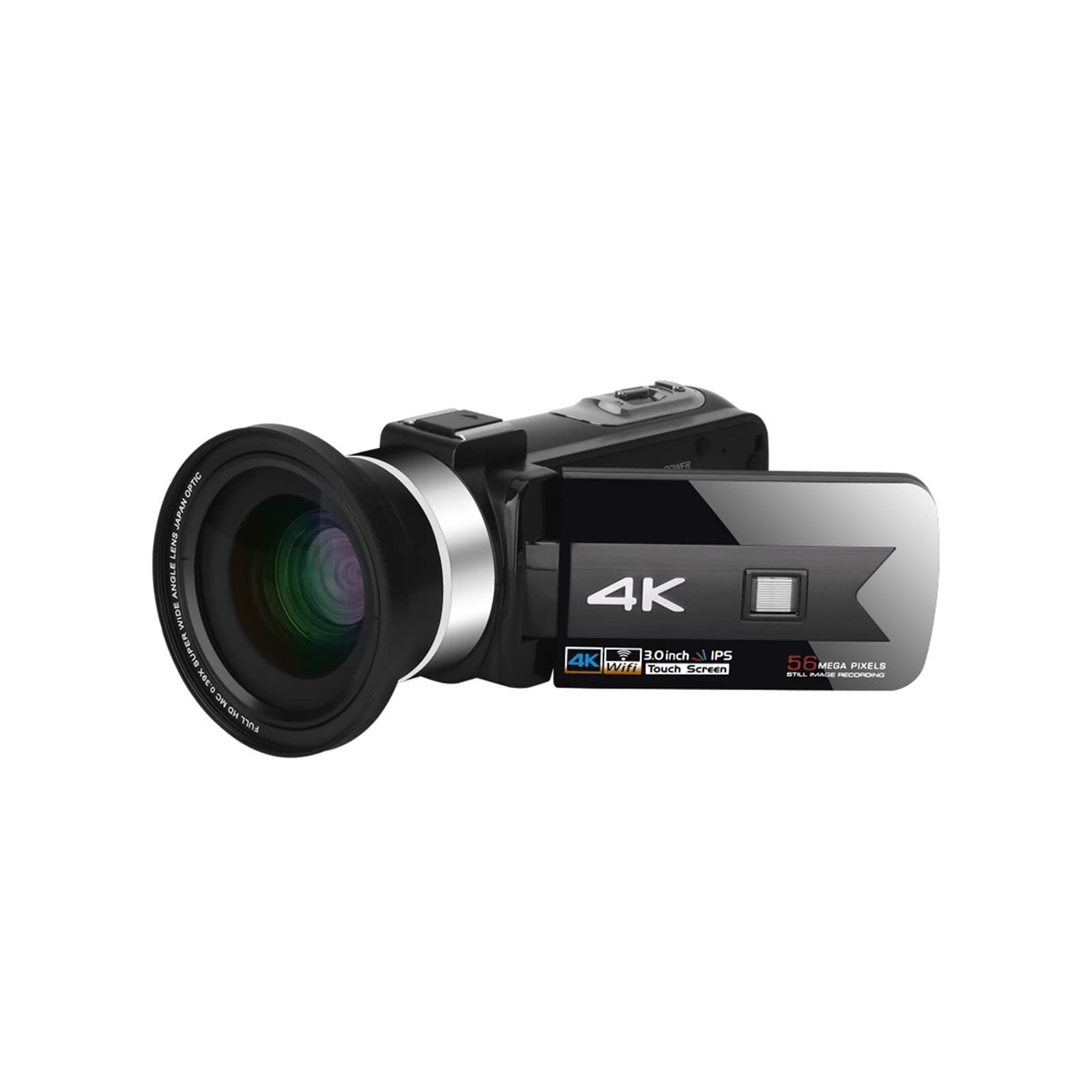 4K Night Vision WiFi Camcorder - Outdoor Video Recording, Vlogging, IR Digital Recorder with 16GB SD Card (4-Pack) - Perfect for Home Security, Wildlife Monitoring & Travel Adventures