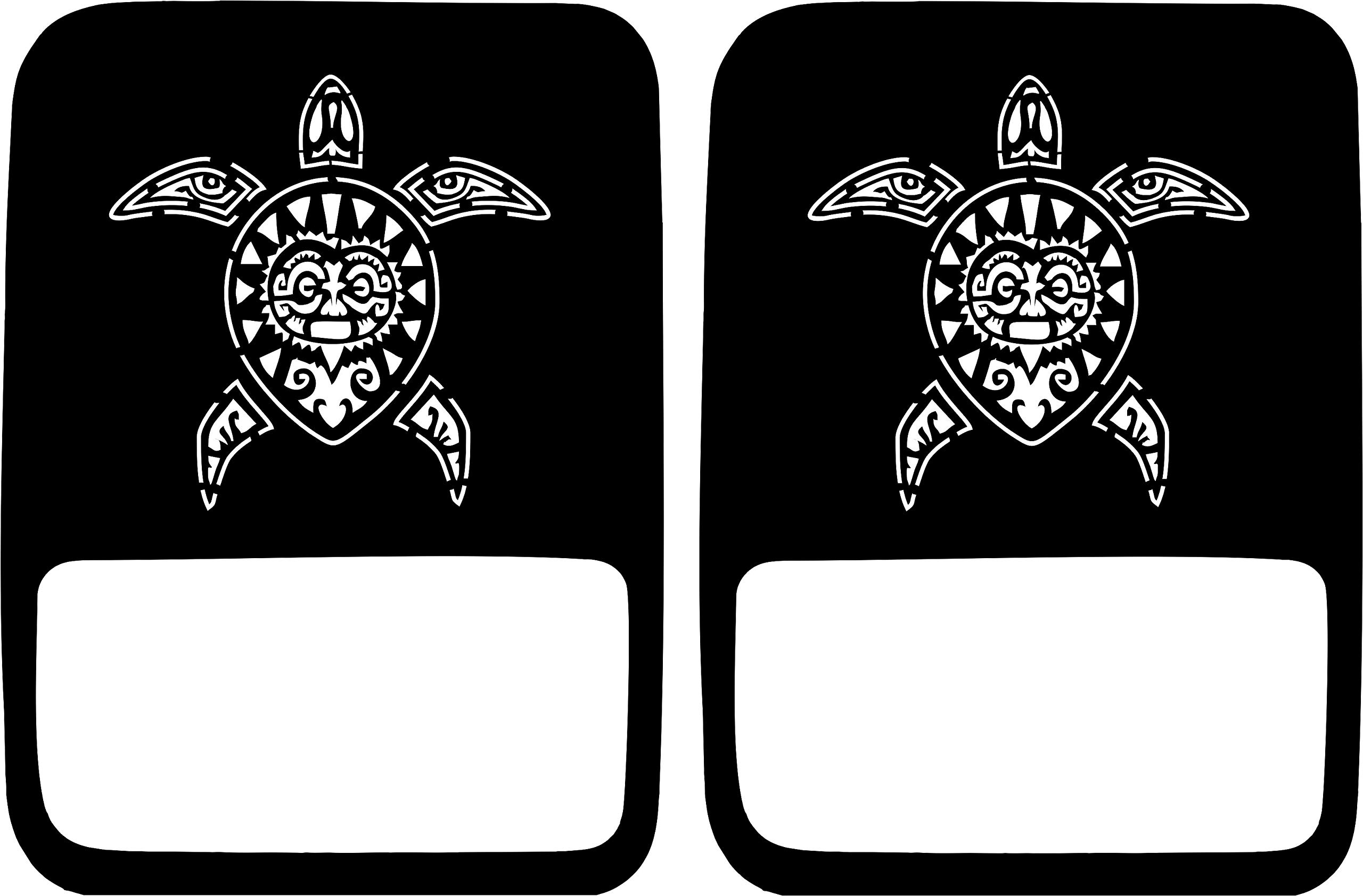Tribal Tortoise Turtle Tail Light Covers for Jeep Gladiator - Non-LED Replacement Lamp Covers for Off-Road & Custom Car Accessories | Perfect for Jeep Enthusiasts & Outdoor Adventures
