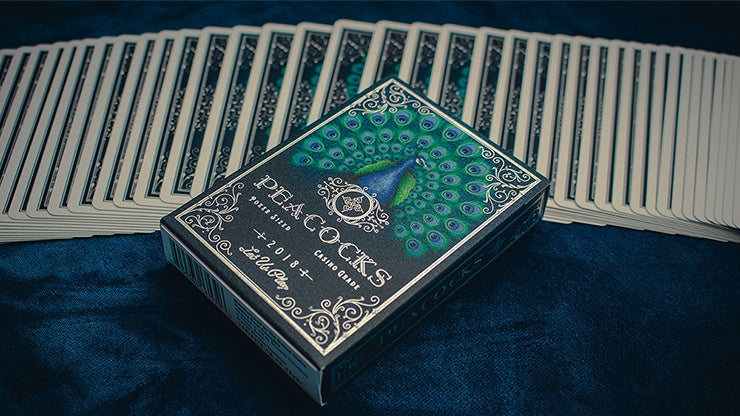 Premium Peacock-Themed Playing Cards - Elegant Design for Poker, Magic Tricks & Game Nights - Perfect for Parties, Gifts & Collectors
