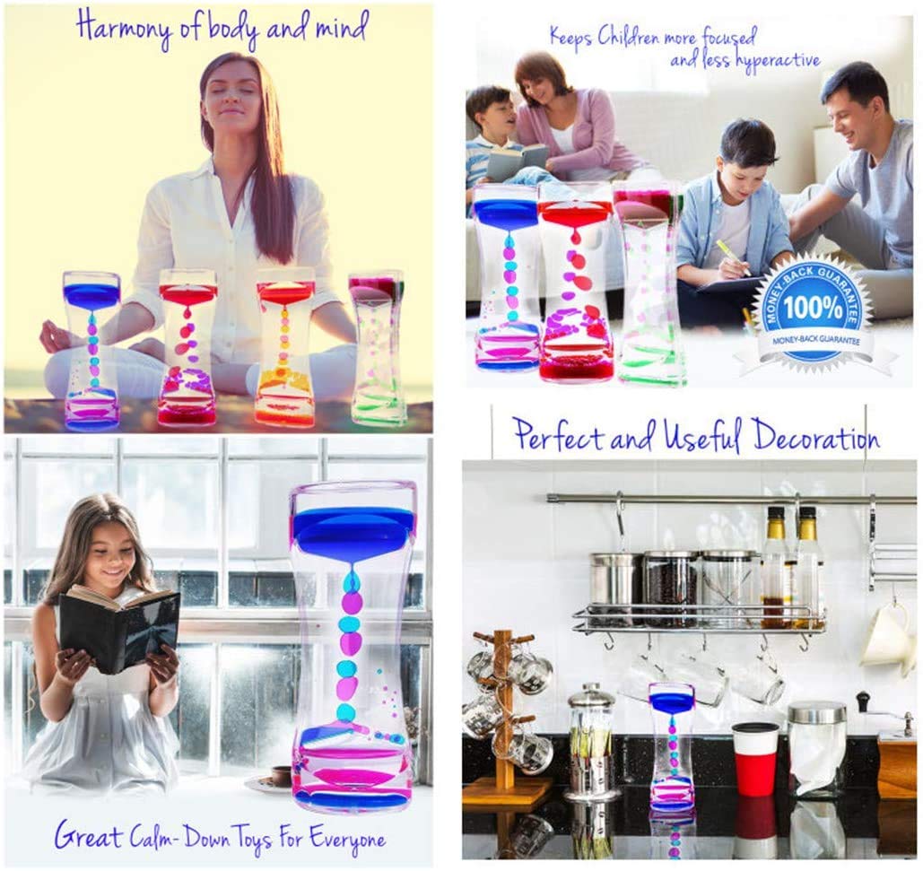 Calming Sensory Toys for Kids with Autism - Stress Relief Fidget Toys for Anxiety & Focus - Desk Accessories for Classroom & Office Use