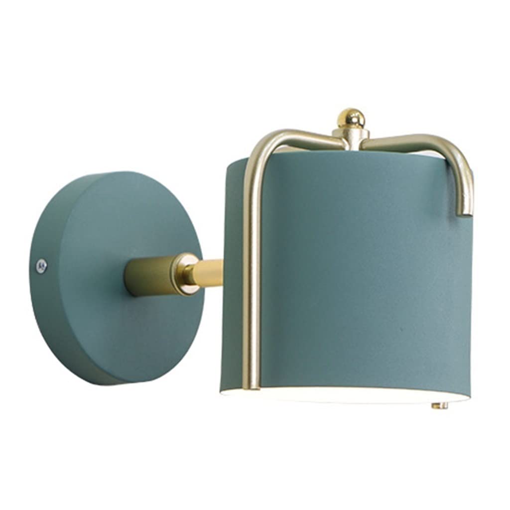 Eco-Friendly Moisture Resistant Wall Lamp - Creative Green LED Wall Light for Bedroom, Living Room, Corridor & Reading Nook - Dimmable Indoor Lighting Fixture for Home Decor (Color: Green) - Perfect for Ambient Lighting, Night Reading and Space-Saving Illumination