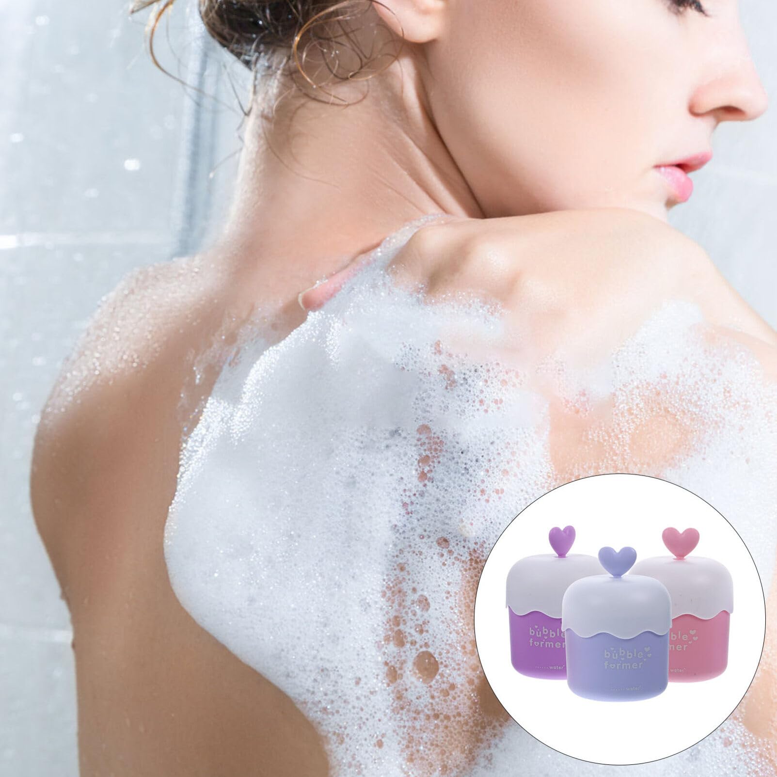 Lurrose 3-Pack Face Wash Foam Maker - Marshmallow Whip Maker Cup for Rich Creamy Lather | Skincare Foaming Tool for Home, Travel & Outdoor Use