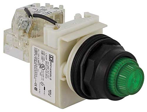 Push to Test Pilot Light - Green LED Indicator for Gas Appliances & HVAC Systems - Perfect for Stoves, Furnaces & Water Heaters