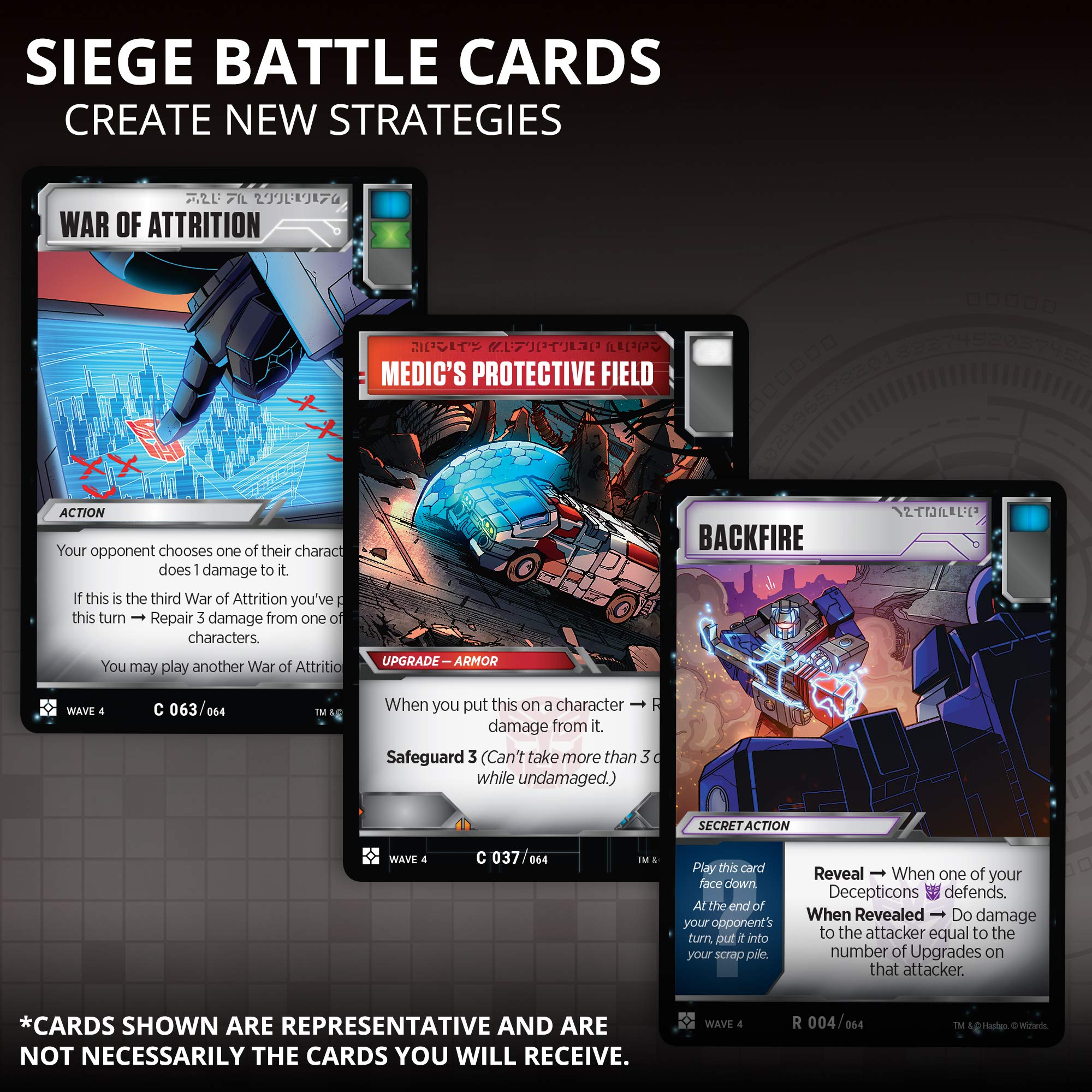 Transformers TCG: War for Cybertron Siege II Booster Box - 30 Packs (240 Cards) + Trypticon Exclusive Pack (4 Cards) | Collectible Trading Card Game for Battles & Strategy | Perfect for Game Nights & Tournaments