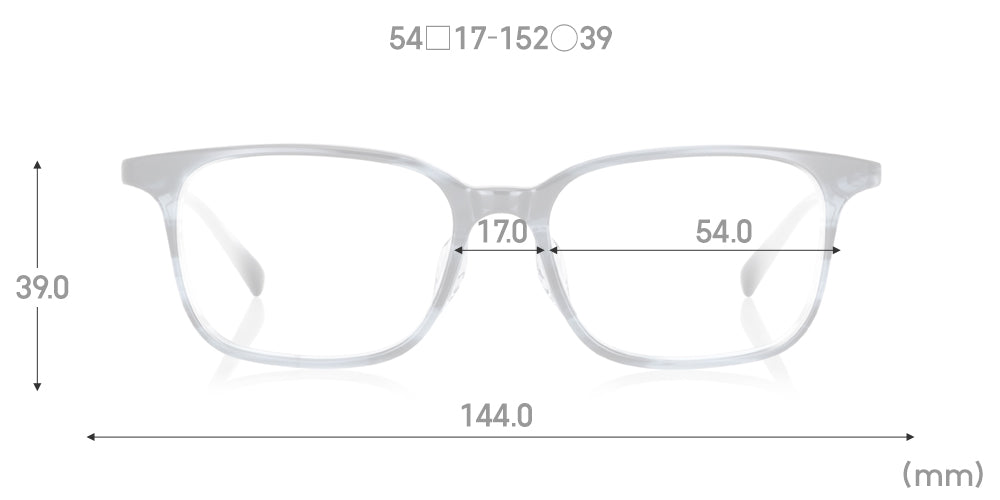 Acetate Slim 145 54 Eyeglasses - Lightweight & Durable Acetate Frame for Men & Women - Perfect for Reading, Working & Daily Wear