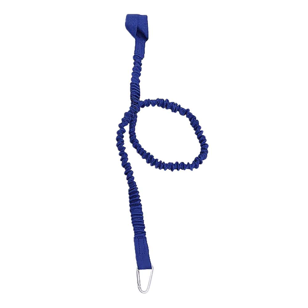 AIZHIYI Elastic Kayak Paddle Leash with Safety Hook - Adjustable Fishing Rod Lanyard & Waterproof Tie Rope for Kayaking, Canoeing, and Outdoor Water Sports