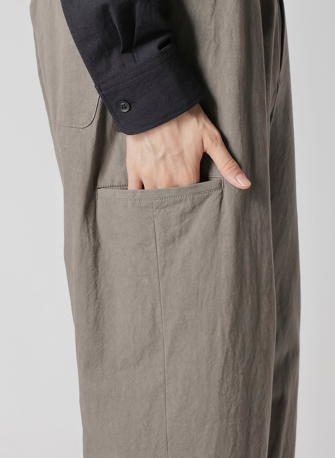 Breathable Cotton Poplin Pants with Dual Side Pockets - Comfortable Casual Wear for Men & Women | Perfect for Office, Travel & Outdoor Activities