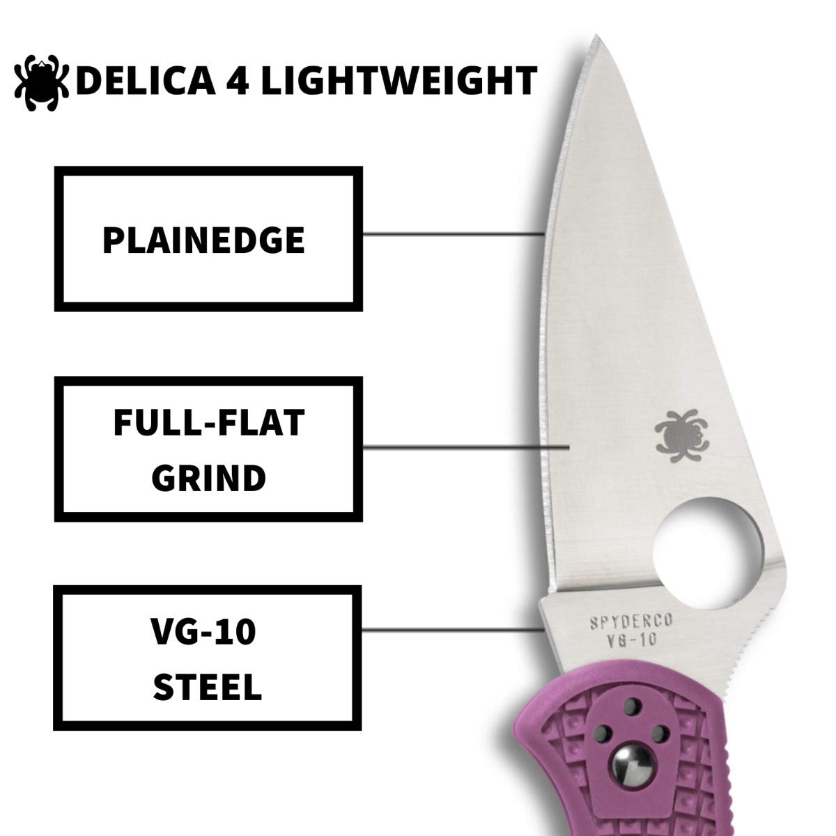 Spyderco Delica 4 Lightweight 7.15