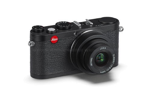 Leica X1 Digital Compact Camera with Elmarit 24mm f/2.8 ASPH Lens (Black) - Premium Travel & Street Photography Camera for Professionals & Enthusiasts