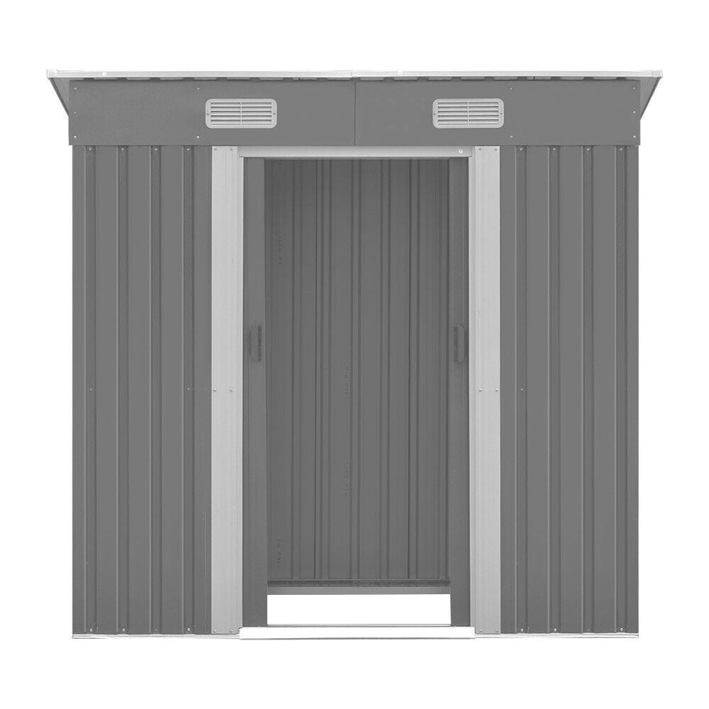 2.38x1.31x1.82M Heavy-Duty Garden Shed for Tool Storage | Weather-Resistant Outdoor Organizer BM668 | Perfect for Backyard, Garage & Workshop Organization