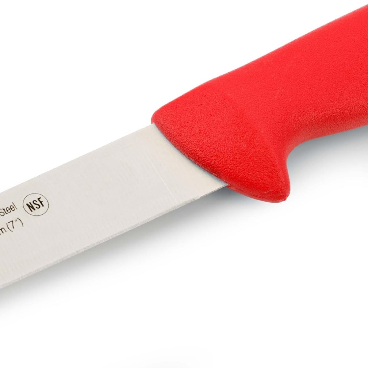 **Arcos 7 Inch Nitrum Stainless Steel Fillet Knife - Sharp 190mm Blade for Meat & Fish - Ergonomic Polypropylene Handle - Heavy-Duty Design (Series 2900, Red) - Perfect for Home Cooking, BBQ, and Professional Kitchen Use**