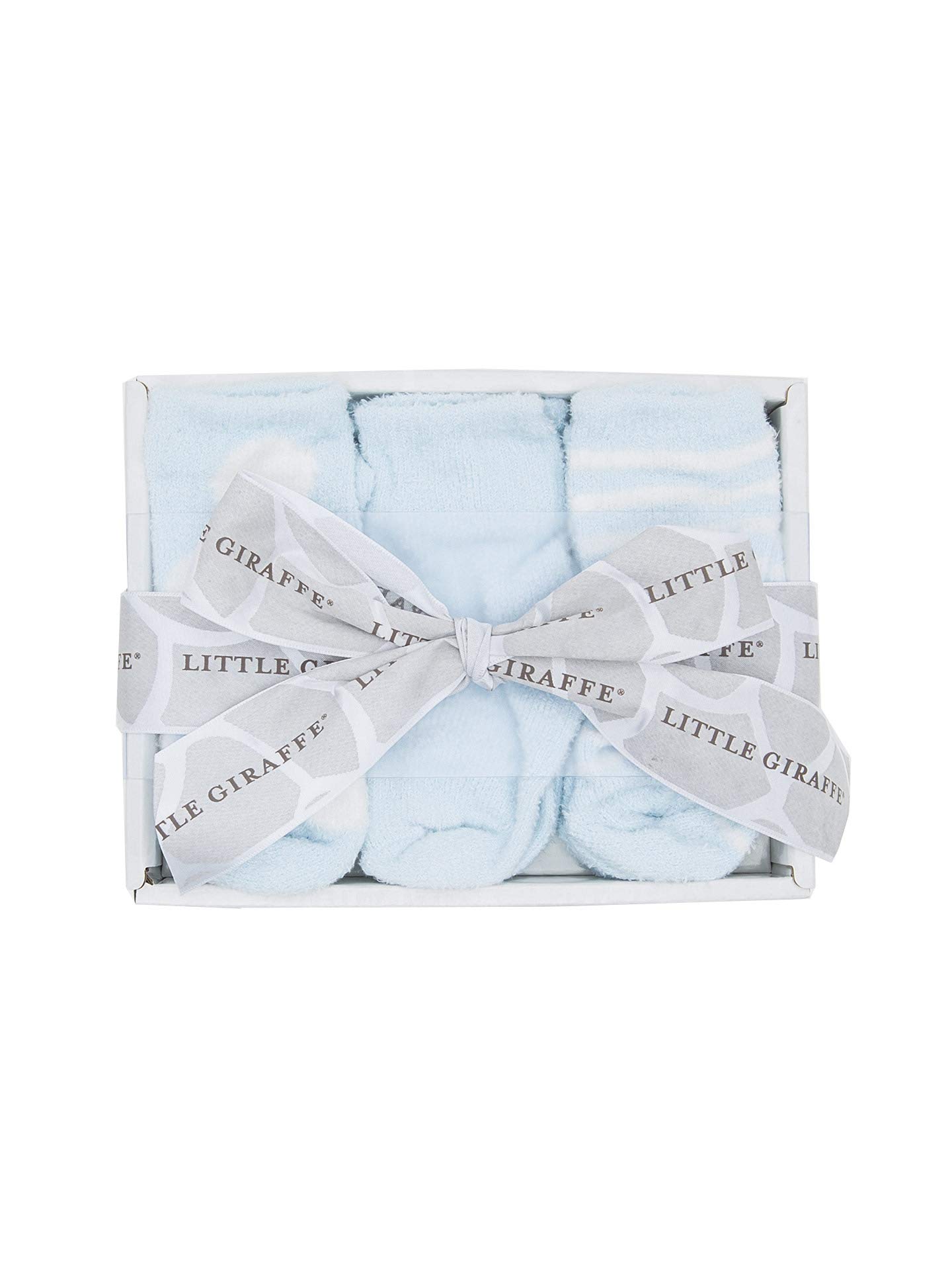 Little Giraffe Modern Boys' Blanket - Soft Plush Baby Blanket for Nursery, Swaddling & Stroller - Perfect for Boys' Bedroom, Baby Shower Gift & Travel