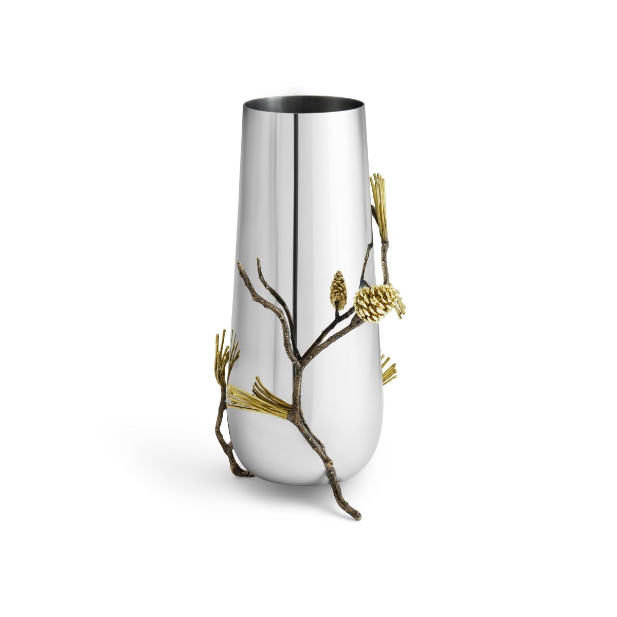 Pine Cone Medium Vase - Natural Decorative Ceramic Flower Vase for Home Decor, Wedding Centerpiece, Fall Table Decorations